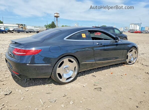 WDDXJ8FB2GA014561 2016 MERCEDES-BENZ S Black Задня права чверть