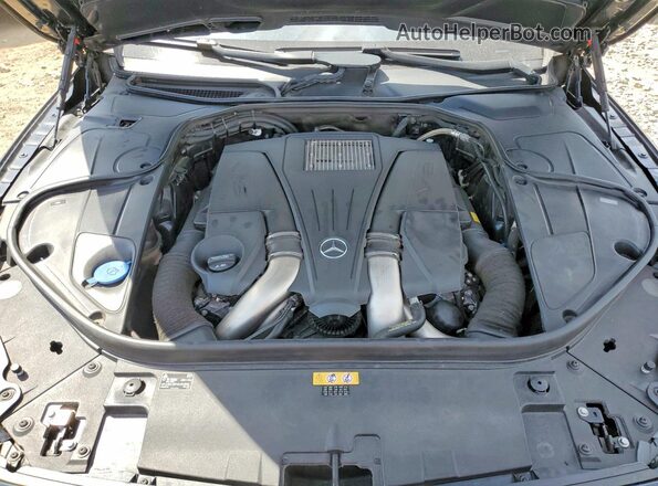 WDDXJ8FB2GA014561 2016 MERCEDES-BENZ S Black Вид задньої частини салону