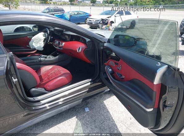 WDDXJ8FB4GA014593 2016 MERCEDES-BENZ S-CLASS Серый Вид салона спереди