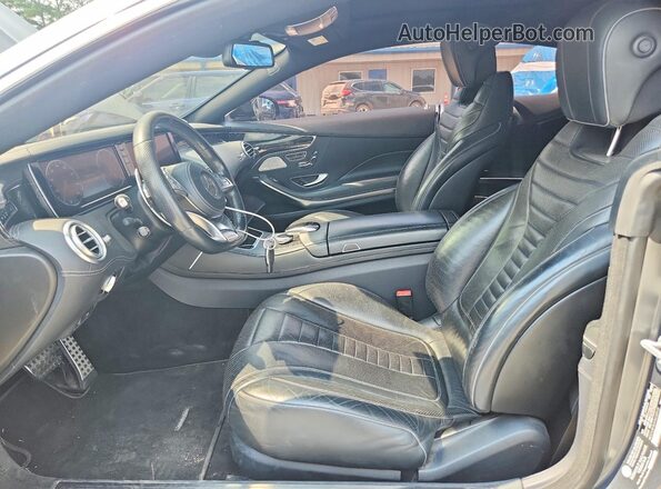 WDDXJ8FB6HA030912 2017 MERCEDES-BENZ S Gray Front interior view