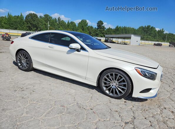 WDDXJ8FB7HA028523 2017 MERCEDES-BENZ S White Przód prawy