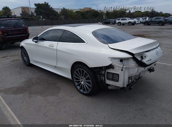 WDDXJ8FBXGA013237 2016 MERCEDES-BENZ S-CLASS Белый Задняя левая четверть