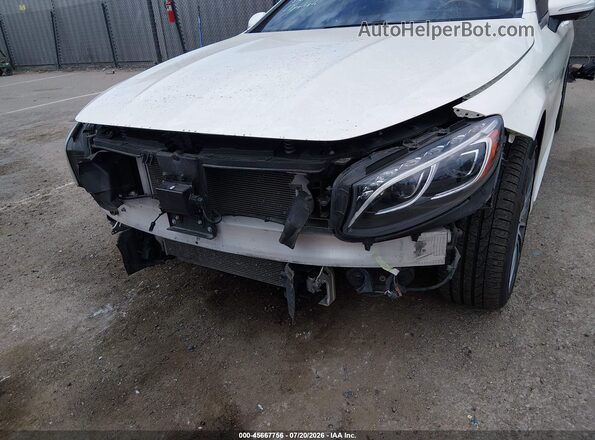 WDDXJ8FBXGA013237 2016 MERCEDES-BENZ S-CLASS Белый Вид спереди