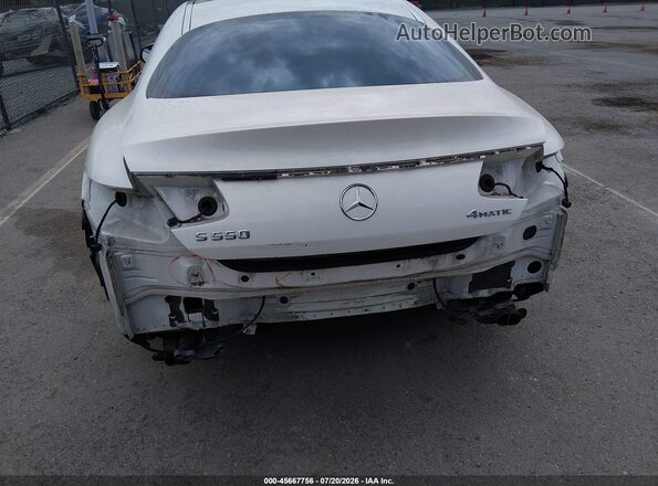 WDDXJ8FBXGA013237 2016 MERCEDES-BENZ S-CLASS Белый 