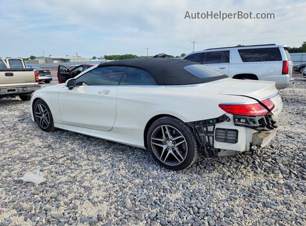 WDDXK8CB9HA024703 2017 MERCEDES-BENZ S Белый Задняя левая четверть
