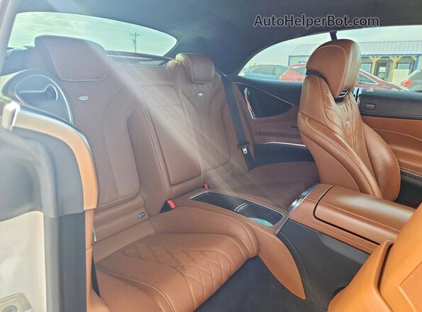 WDDXK8CB9HA024703 2017 MERCEDES-BENZ S Белый Вид задних сидений