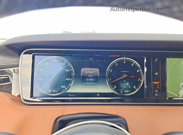 WDDXK8CB9HA024703 2017 MERCEDES-BENZ S Белый Вид щитка приборов