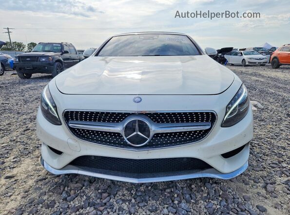 WDDXK8CB9HA024703 2017 MERCEDES-BENZ S Белый Вид спереди