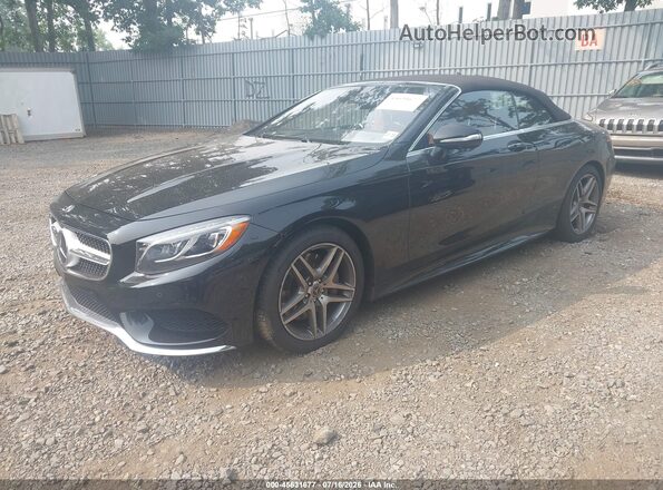 WDDXK8CB9HA031506 2017 MERCEDES-BENZ S-CLASS Black Vista tres cuartos delantera izquierda