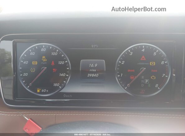 WDDXK8CB9HA031506 2017 MERCEDES-BENZ S-CLASS Black Vista de los asientos traseros