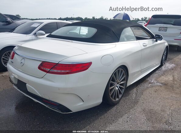 WDDXK8CBXHA023544 2017 MERCEDES-BENZ S-CLASS White Tył prawy