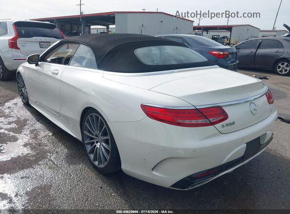 WDDXK8CBXHA023544 2017 MERCEDES-BENZ S-CLASS White Tył lewy