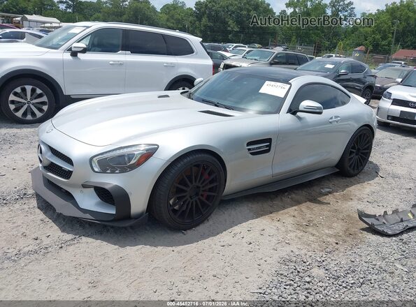WDDYJ7JA8HA009895 2017 MERCEDES-BENZ AMG GT S Silver წინა მარცხენა ხედი სამი მეოთხედიდან