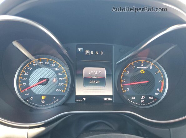 WDDYJ7JA9GA003246 2016 MERCEDES-BENZ AMG Белый Вид щитка приборов