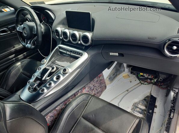 WDDYK7HA3JA020697 2018 MERCEDES-BENZ AMG White Вид панелі приладів