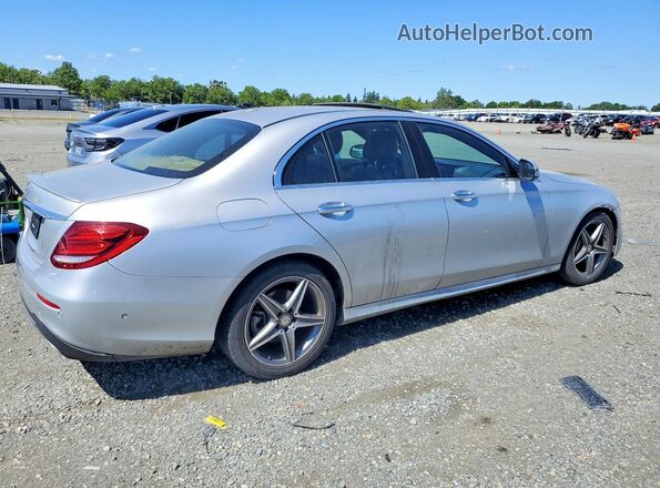 WDDZF4JB0HA034934 2017 MERCEDES-BENZ E Серебряный Задняя правая четверть