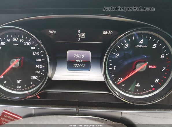 WDDZF4JB0HA040216 2017 MERCEDES-BENZ E-CLASS Черный Вид задних сидений