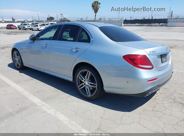 WDDZF4JB0HA100091 2017 MERCEDES-BENZ E-CLASS Light Blue Tył lewy