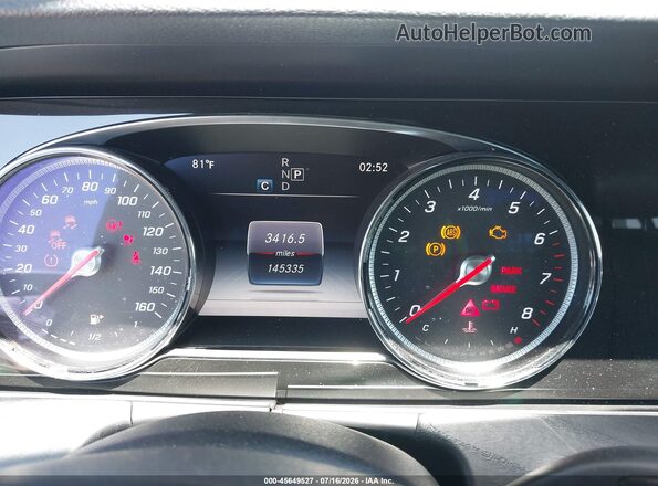 WDDZF4JB0HA100091 2017 MERCEDES-BENZ E-CLASS Light Blue Widok tylnych siedzeń