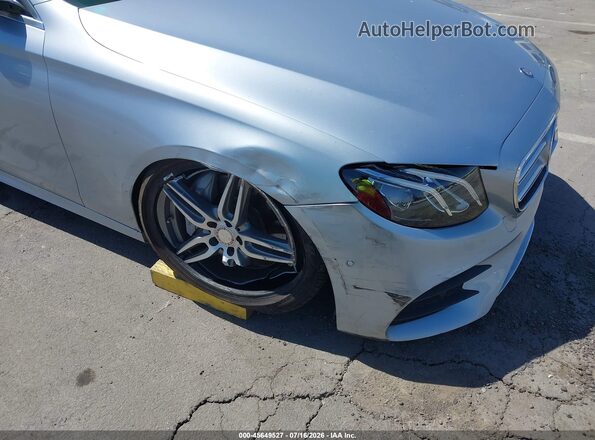 WDDZF4JB0HA100091 2017 MERCEDES-BENZ E-CLASS Light Blue Widok z przodu