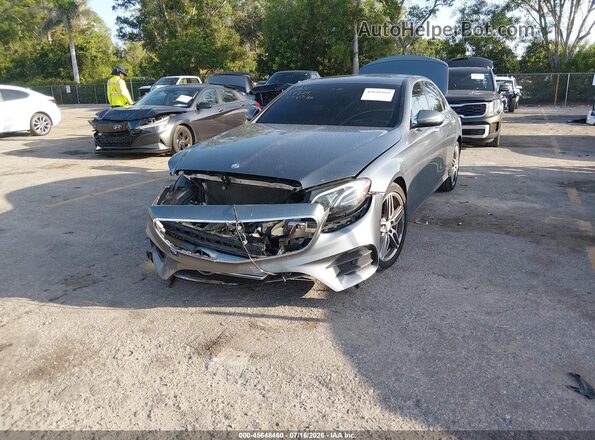 WDDZF4JB0HA117733 2017 MERCEDES-BENZ E-CLASS Gray Przód lewy