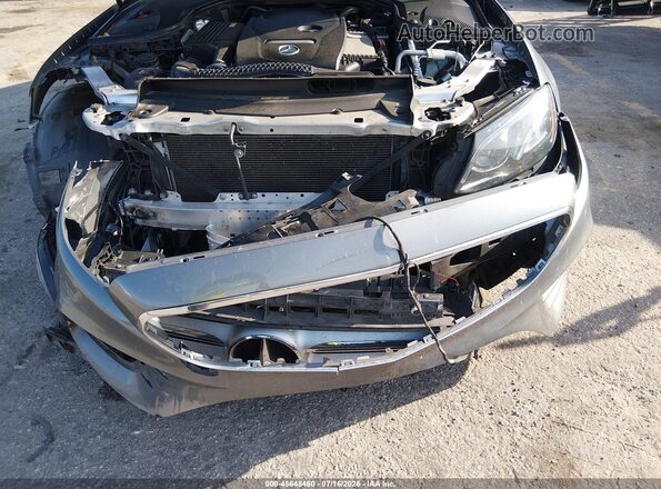 WDDZF4JB0HA117733 2017 MERCEDES-BENZ E-CLASS Gray Widok z przodu