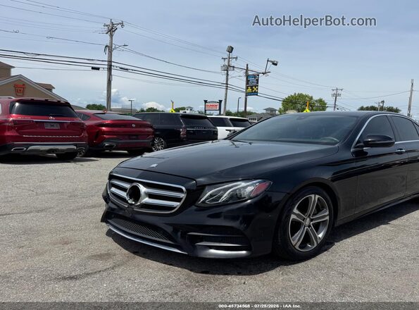 WDDZF4JB0HA182257 2017 MERCEDES-BENZ E-CLASS Black Vista tres cuartos delantera izquierda