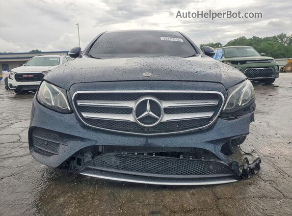 WDDZF4JB0HA261265 2017 MERCEDES-BENZ E Blue Vista frontal