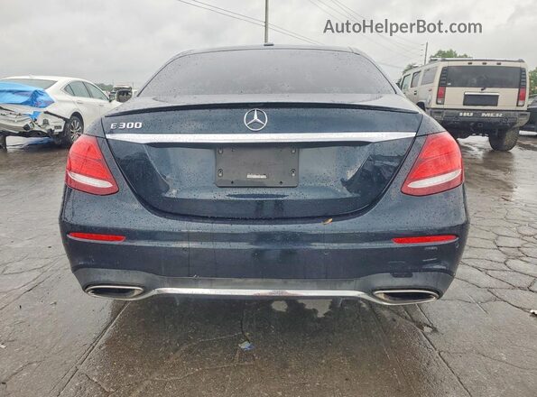 WDDZF4JB0HA261265 2017 MERCEDES-BENZ E Blue Vista trasera