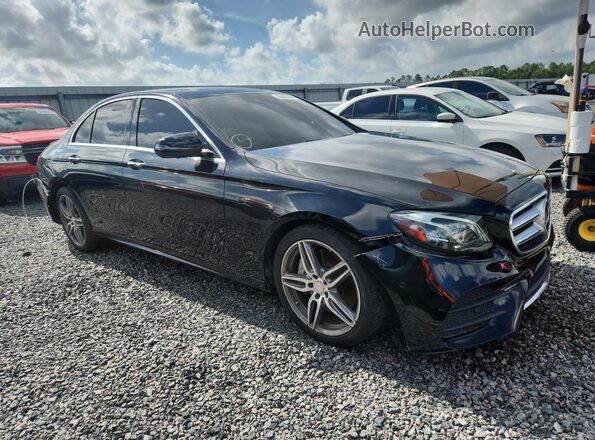 WDDZF4JB0HA265106 2017 MERCEDES-BENZ E Black Передня права чверть