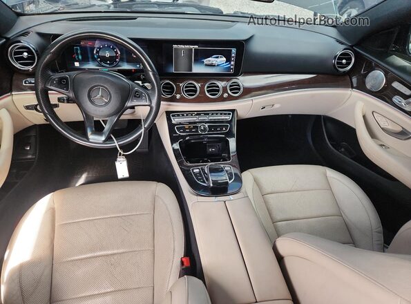 WDDZF4JB0HA265106 2017 MERCEDES-BENZ E Black Вид панелі приладів