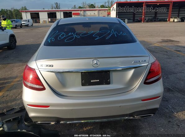 WDDZF4JB0JA429458 2018 MERCEDES-BENZ E-CLASS Silver 