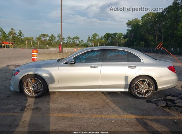 WDDZF4JB0JA429458 2018 MERCEDES-BENZ E-CLASS Silver 