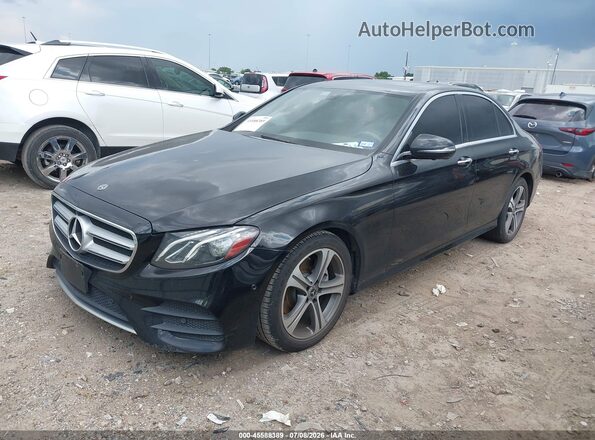 WDDZF4JB0KA509960 2019 MERCEDES-BENZ E-CLASS Черный Передняя левая четверть