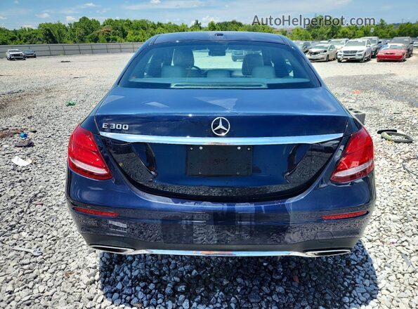 WDDZF4JB0KA562142 2019 MERCEDES-BENZ E Blue Հետևի տեսք