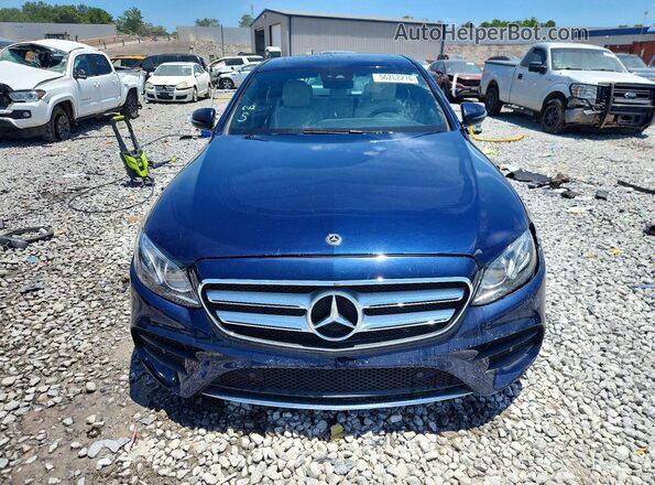 WDDZF4JB0KA562142 2019 MERCEDES-BENZ E Blue Դիմացի տեսք