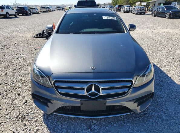 WDDZF4JB0KA584125 2019 MERCEDES-BENZ E Gray Вид спереду