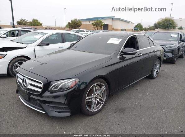 WDDZF4JB0KA601957 2019 MERCEDES-BENZ E-CLASS Black Front left