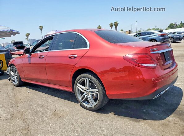 WDDZF4JB0KA643027 2019 MERCEDES-BENZ E Red Задня ліва чверть