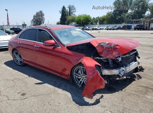 WDDZF4JB0KA643027 2019 MERCEDES-BENZ E Red Передня права чверть