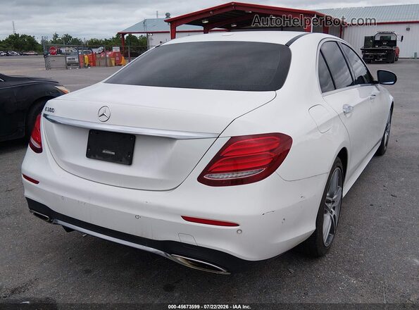 WDDZF4JB1HA079316 2017 MERCEDES-BENZ E-CLASS Белый Задняя правая четверть