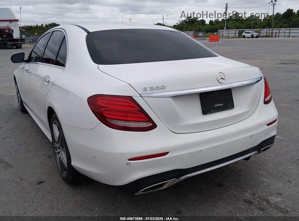 WDDZF4JB1HA079316 2017 MERCEDES-BENZ E-CLASS Белый Задняя левая четверть