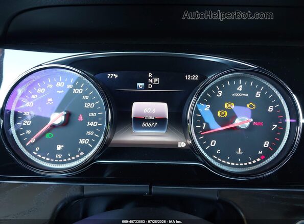 WDDZF4JB1HA202953 2017 MERCEDES-BENZ E-CLASS Black Vista de los asientos traseros