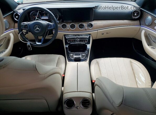 WDDZF4JB1HA204766 2017 MERCEDES-BENZ E White Dashboard view