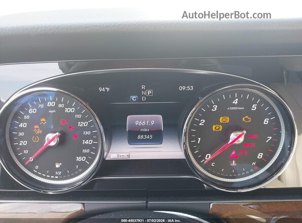 WDDZF4JB1JA333158 2018 MERCEDES-BENZ E-CLASS White Vista de los asientos traseros