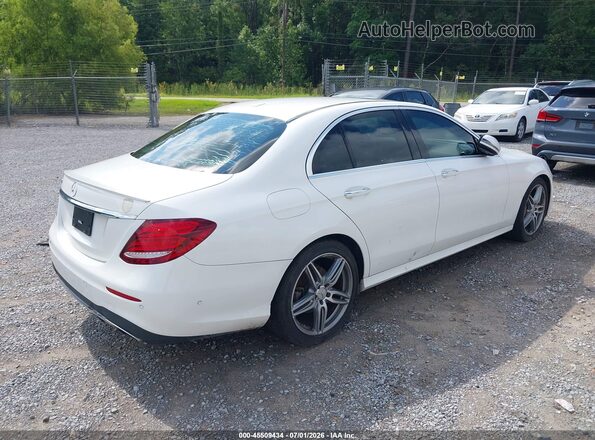 WDDZF4JB1JA335430 2018 MERCEDES-BENZ E-CLASS Белый Задняя правая четверть