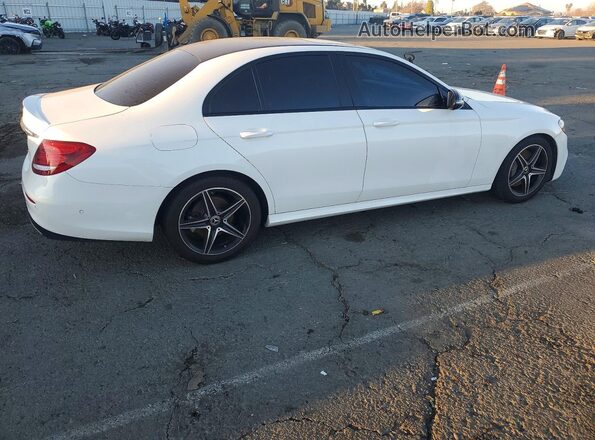WDDZF4JB1JA371702 2018 MERCEDES-BENZ E White უკანა მარჯვენა