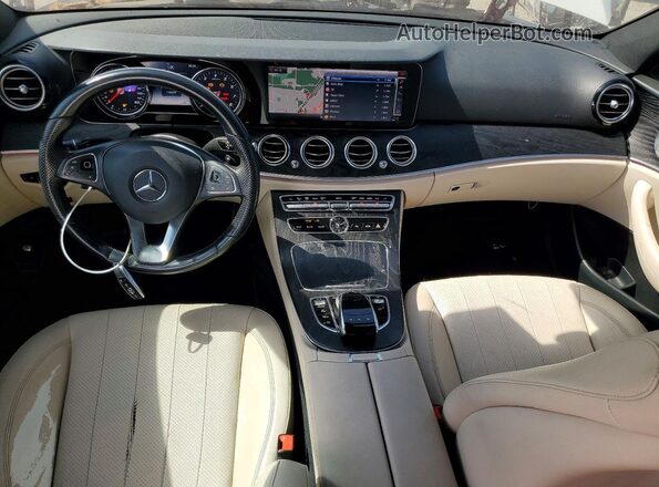 WDDZF4JB1JA428982 2018 MERCEDES-BENZ E White Vista del salpicadero