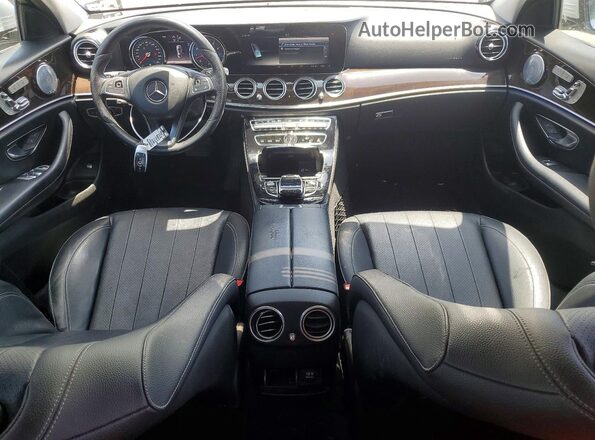 WDDZF4JB1JA446267 2018 MERCEDES-BENZ E Silver Dashboard view