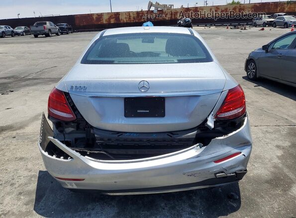 WDDZF4JB1JA446267 2018 MERCEDES-BENZ E Silver Rear view